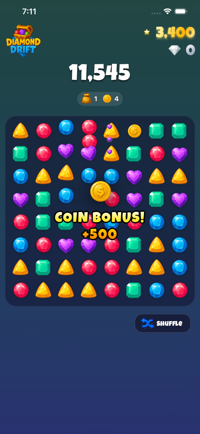 Diamond Drift Gameplay